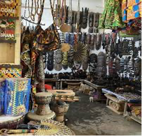 artefacts at the crafts village